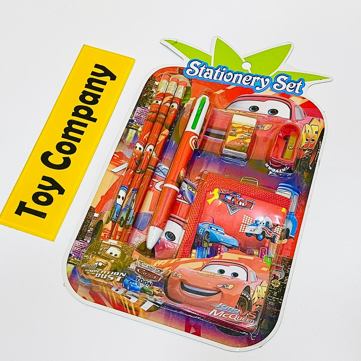 Boys' Character Stationery Set with Multicolored Pen
