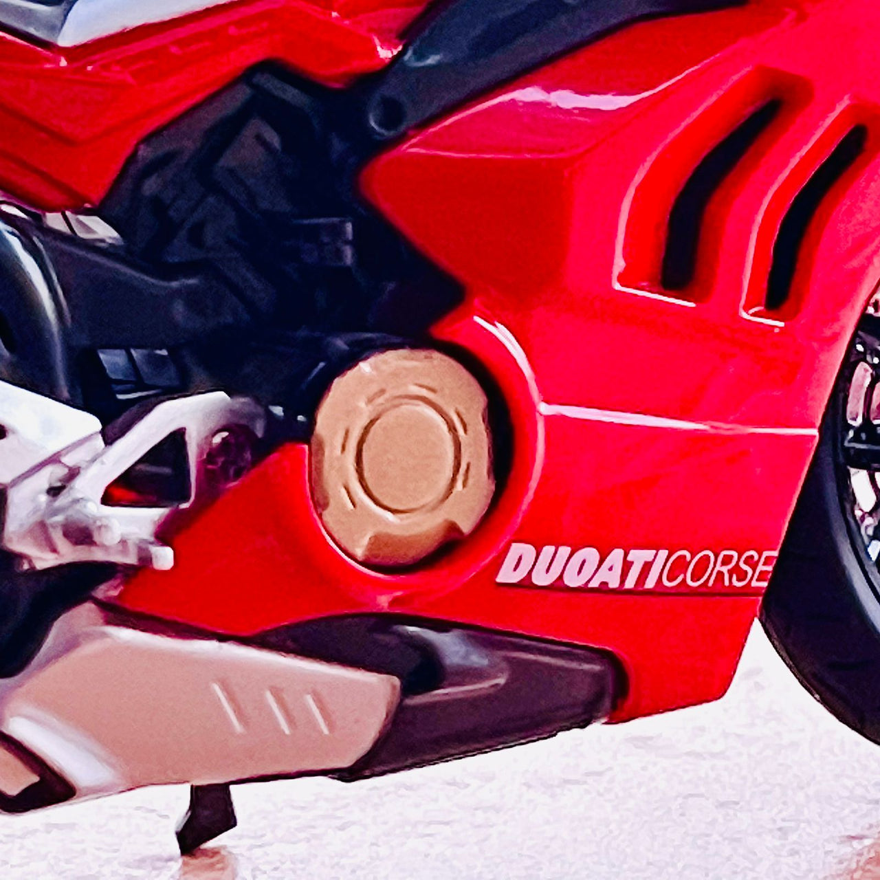 1:12 Diecast Metal Ducato Corse Model Bike