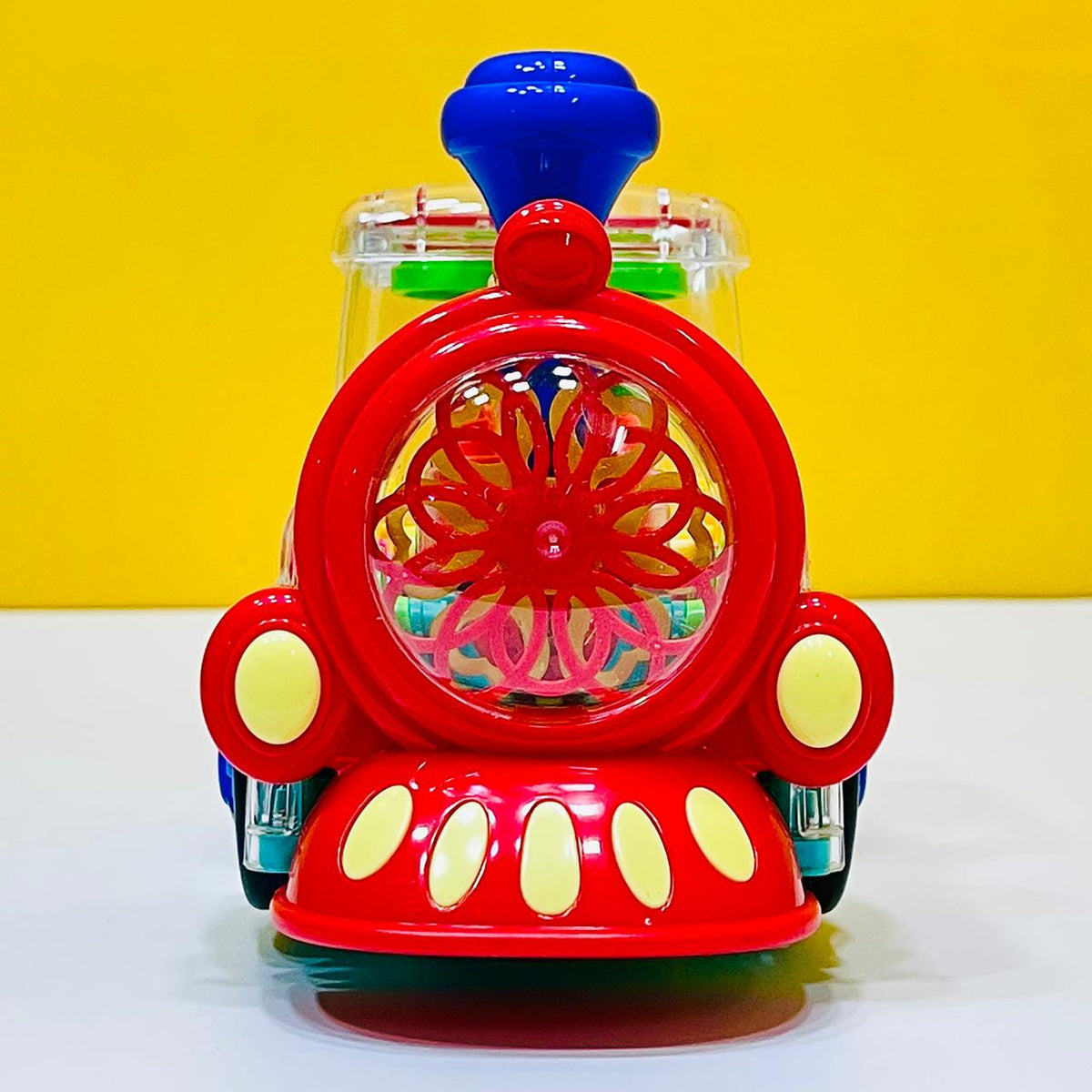 Gear Train Engine Toy-Transparent Body