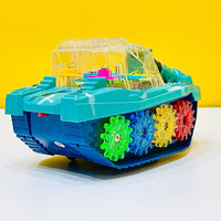 Gear Tank Transparent Toy