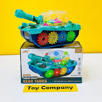 Gear Tank Transparent Toy