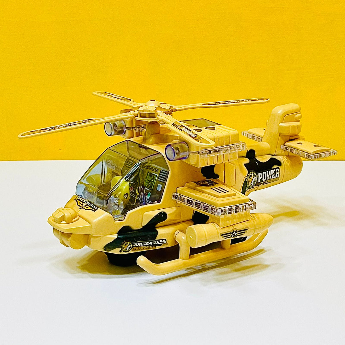 Military Sky Warrior Helicopter Toy