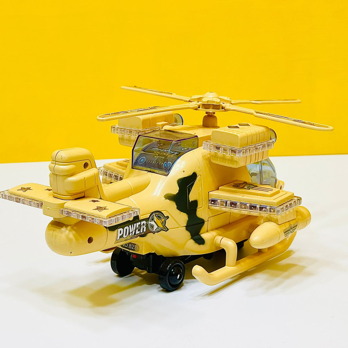 Military Sky Warrior Helicopter Toy