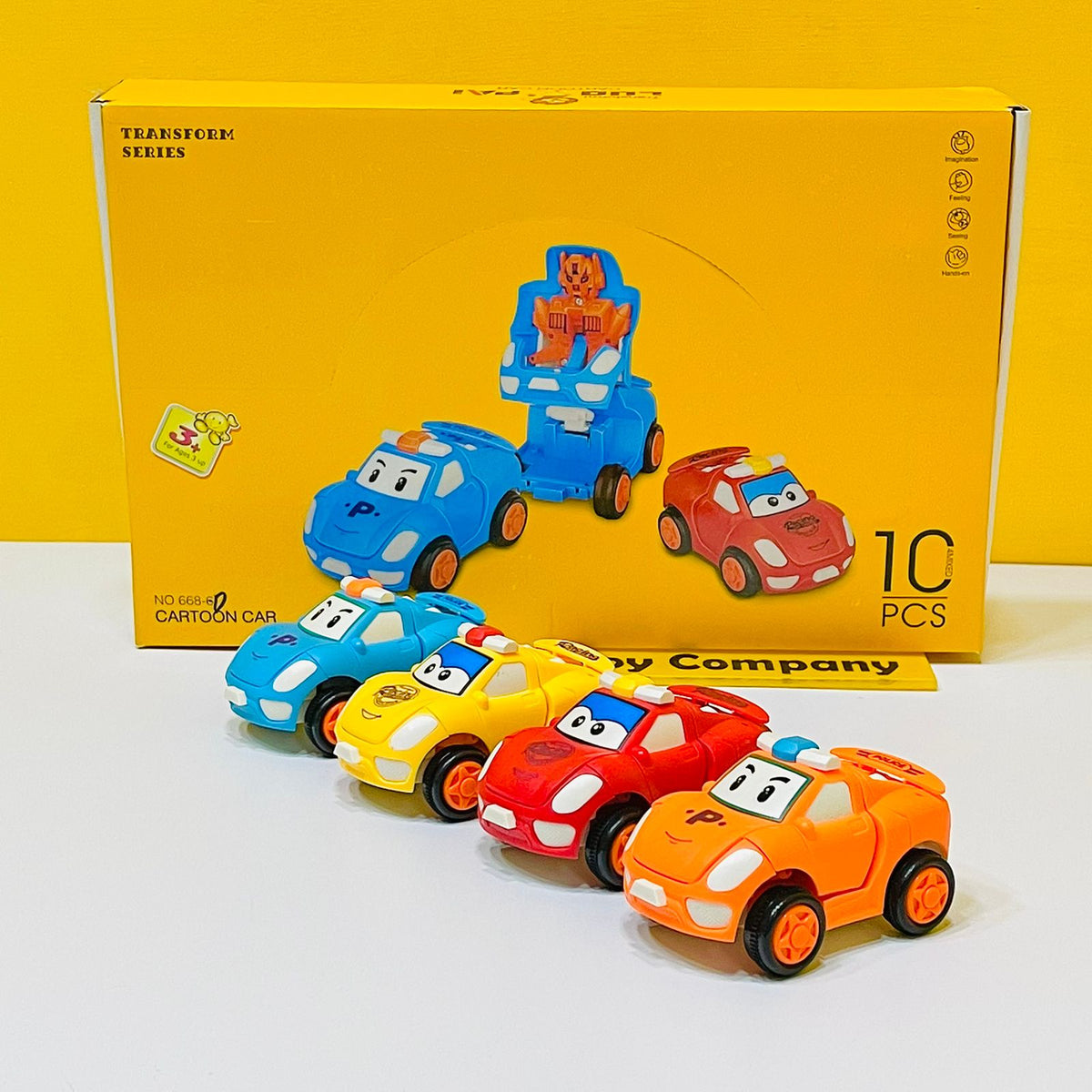 Cartoon Robot Car