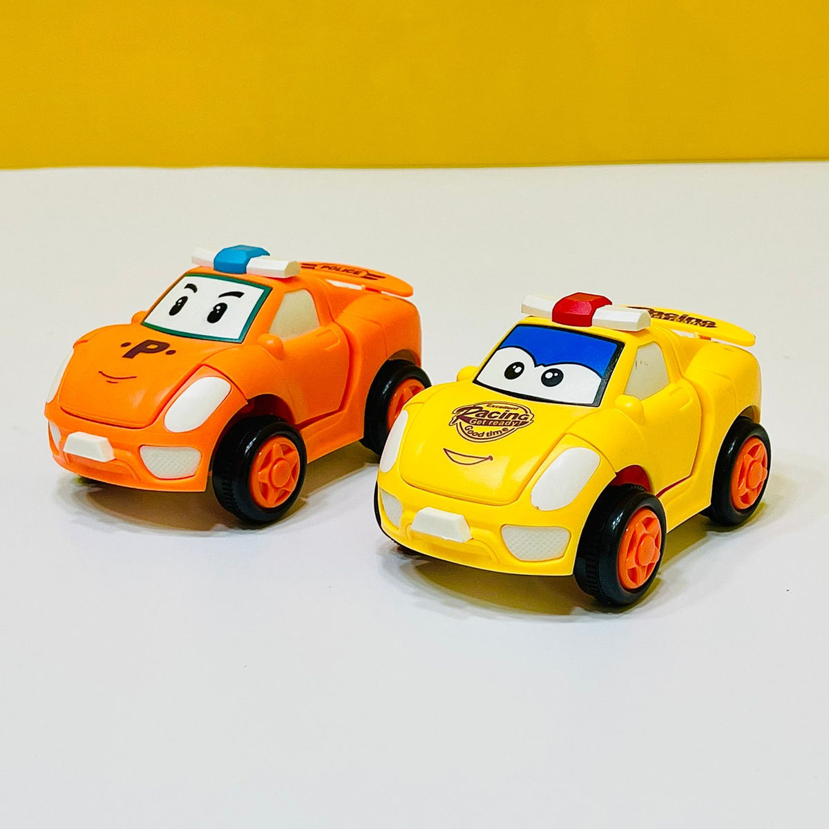 Cartoon Robot Car