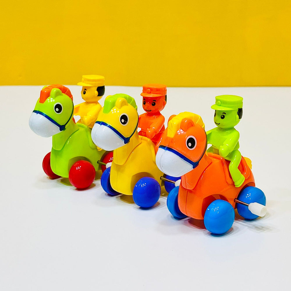 Friction Wind-Up Horse Toy