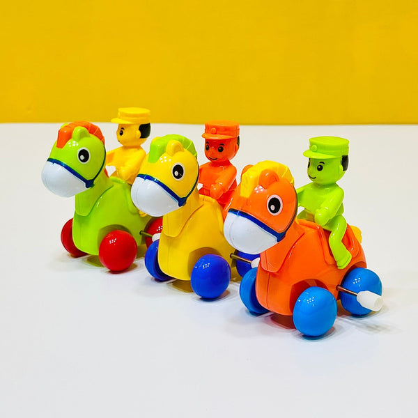 Friction Wind-Up Horse Toy