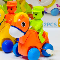 Friction Wind-Up Horse Toy
