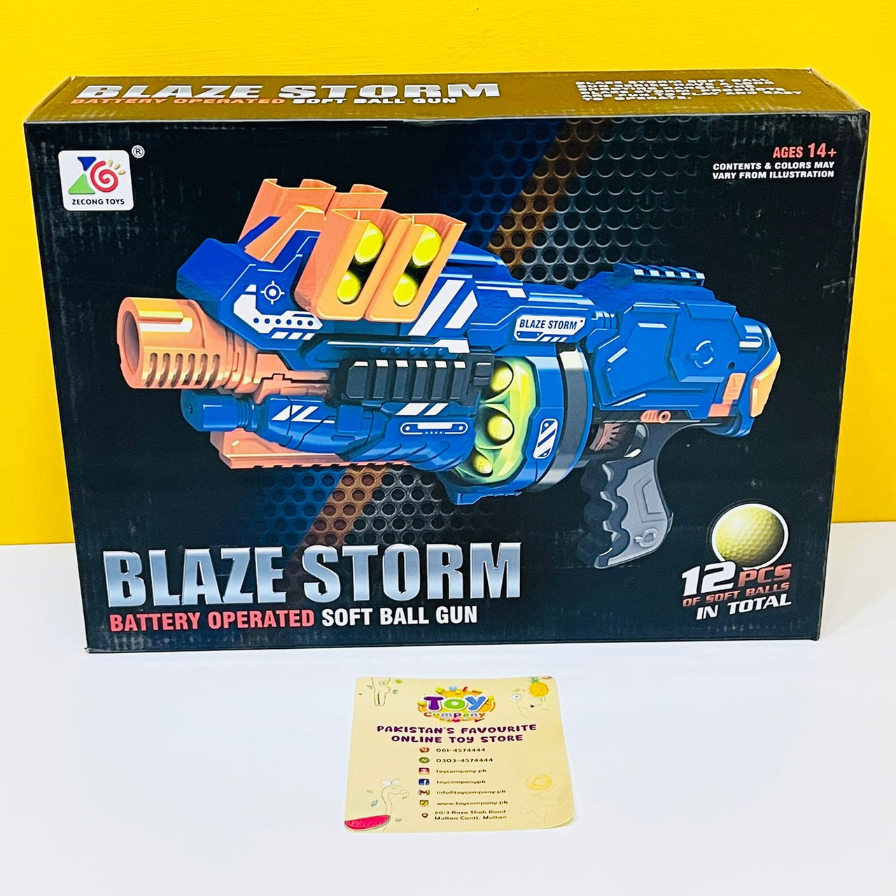 Blaze Storm Electric Air Soft Gun Toy