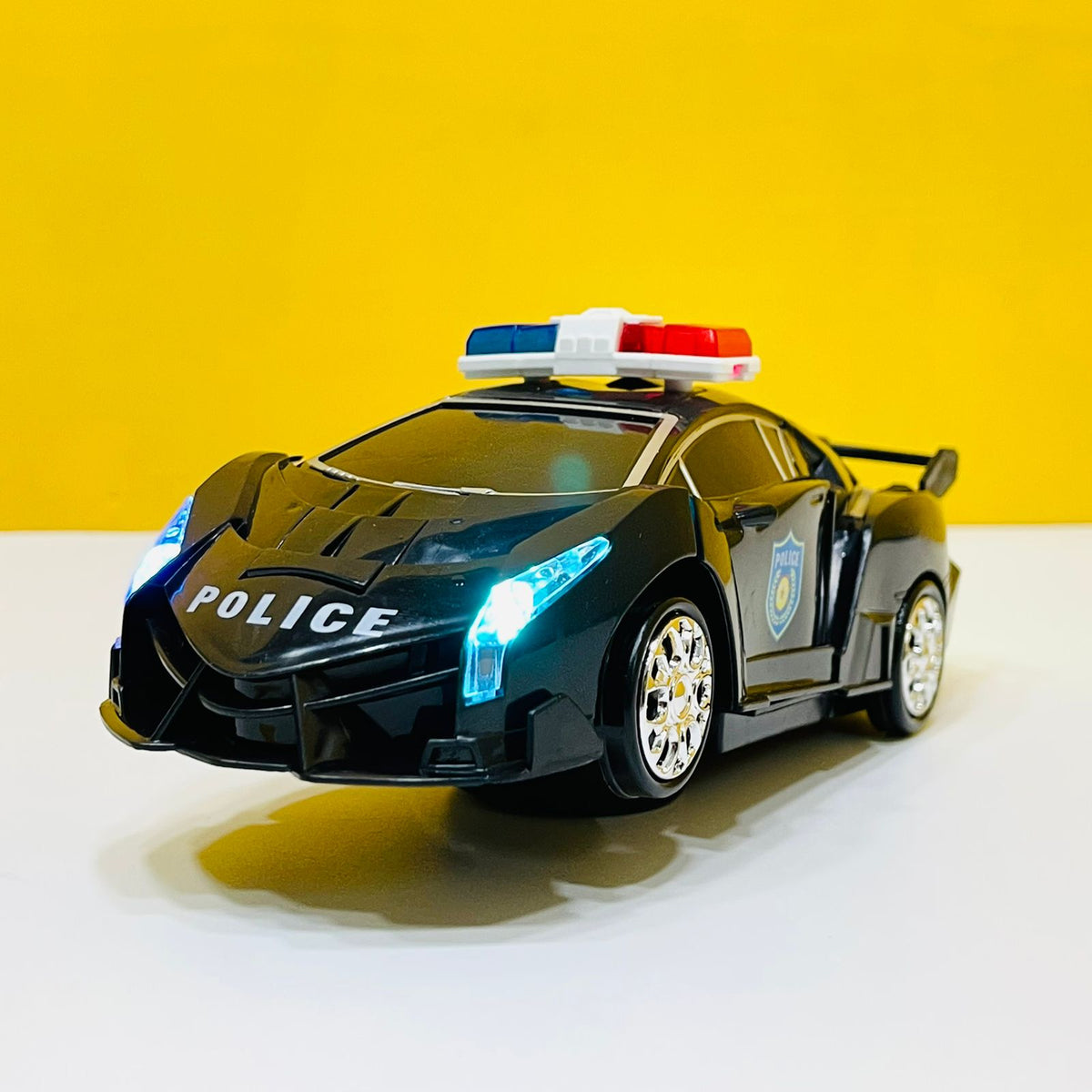2 in 1 Robot Transformer Police Car