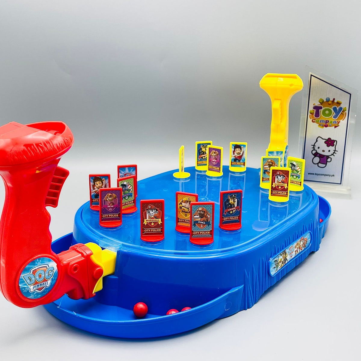 Paw Patrol Pin Ball Marble Game Suit