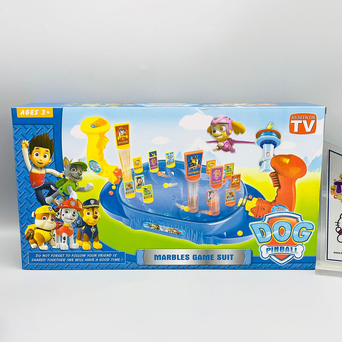 Paw Patrol Pin Ball Marble Game Suit