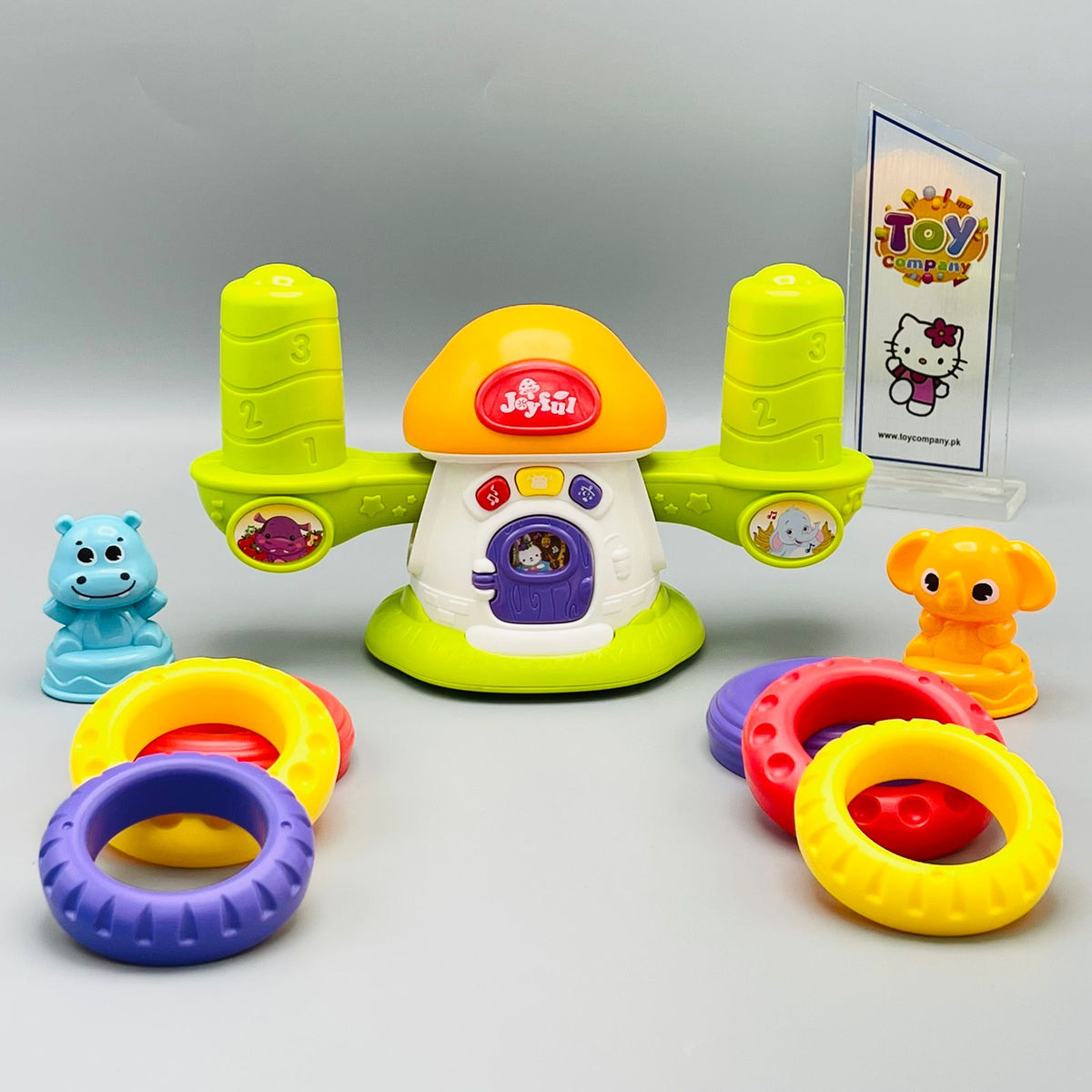 Early Education Balance Ring Toss Game