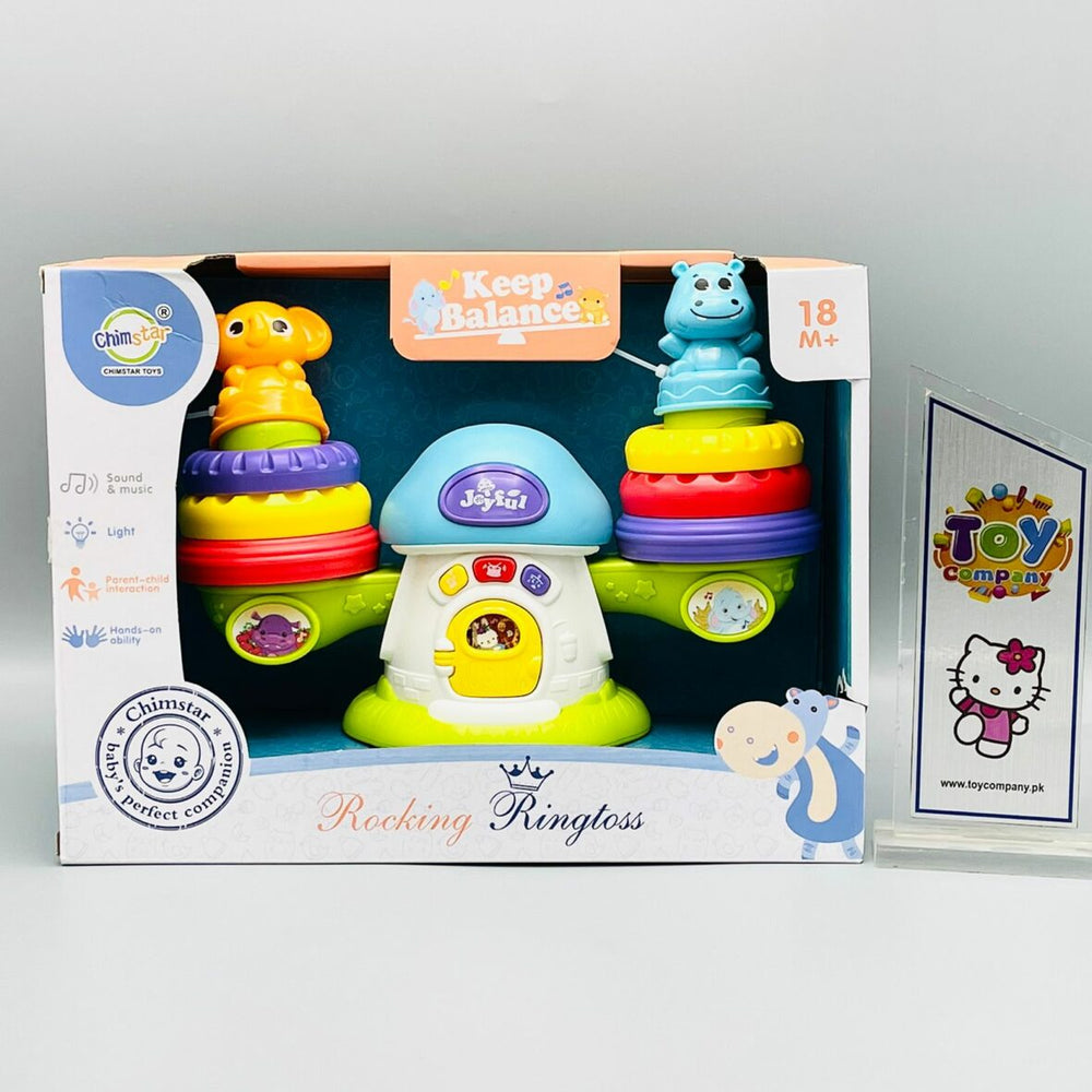 Early Education Balance Ring Toss Game