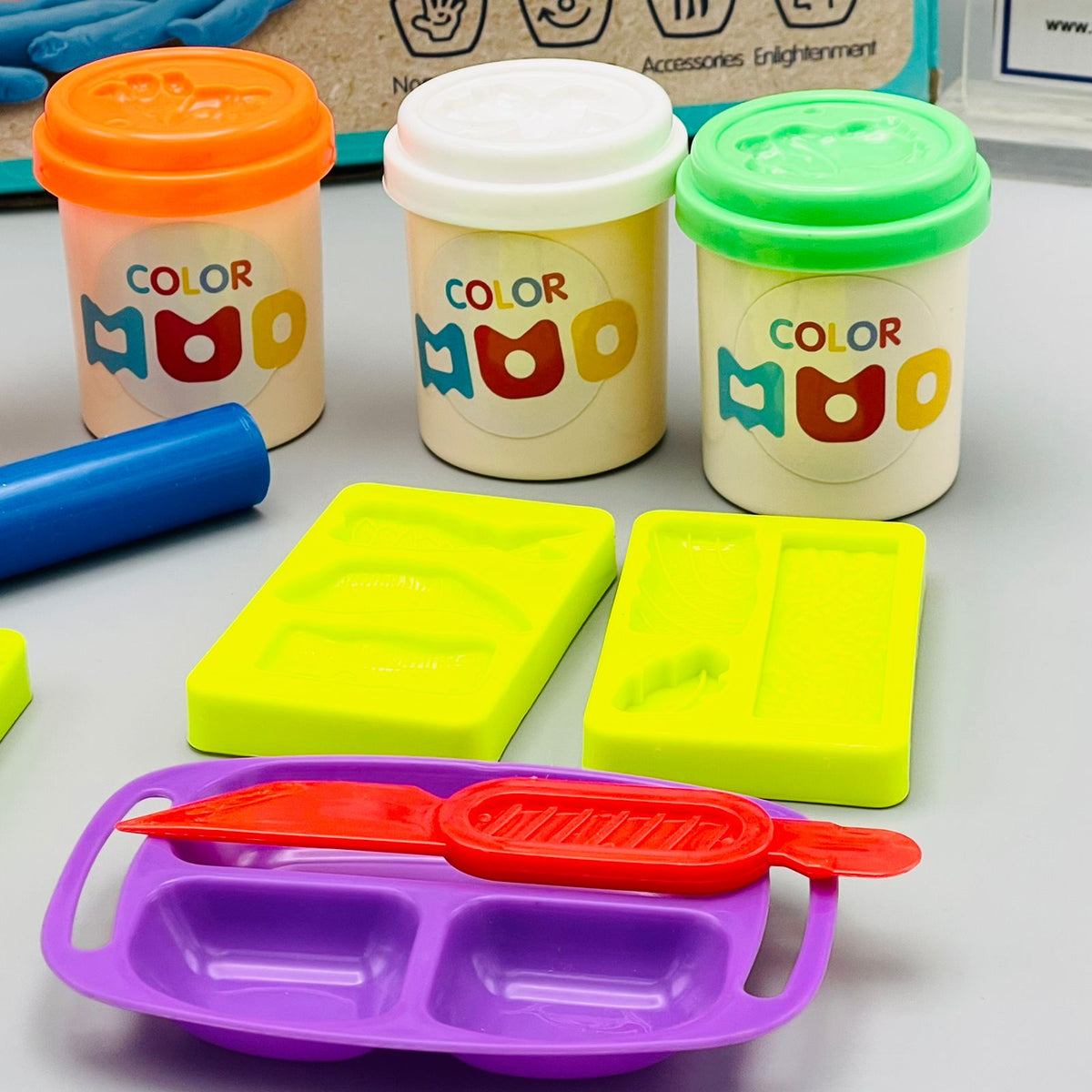 Plasticine Modeling Mud Set