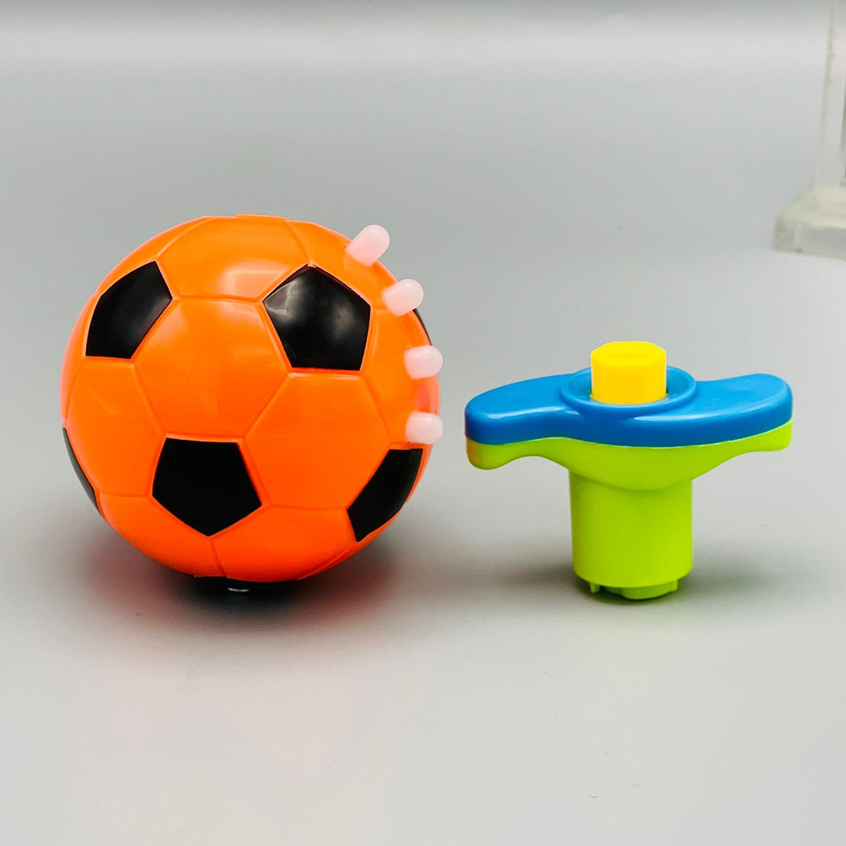 Colorful Football Spinning Top with Flash Light & Music