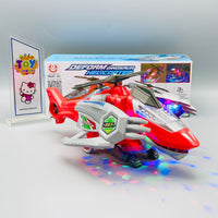 Deformed Dinosaur Helicopter With Light & Music