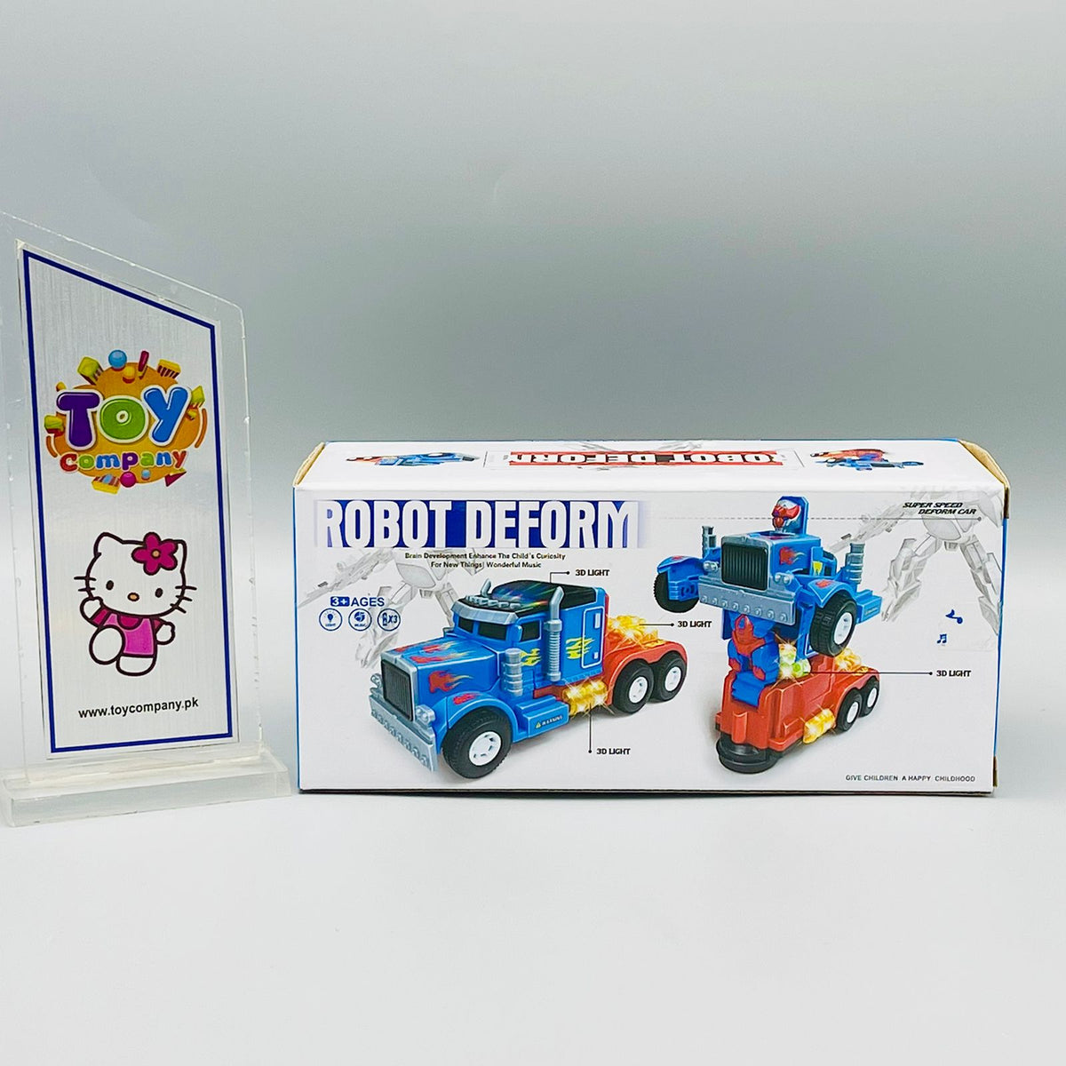 Transforming Robot Truck Toy