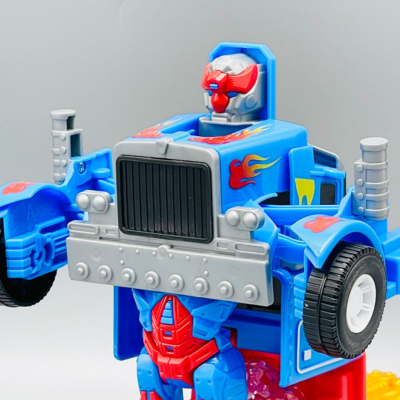 Transforming Robot Truck Toy