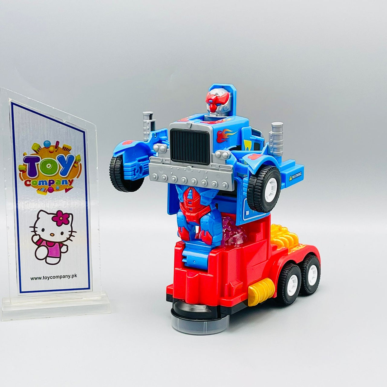 Transforming Robot Truck Toy