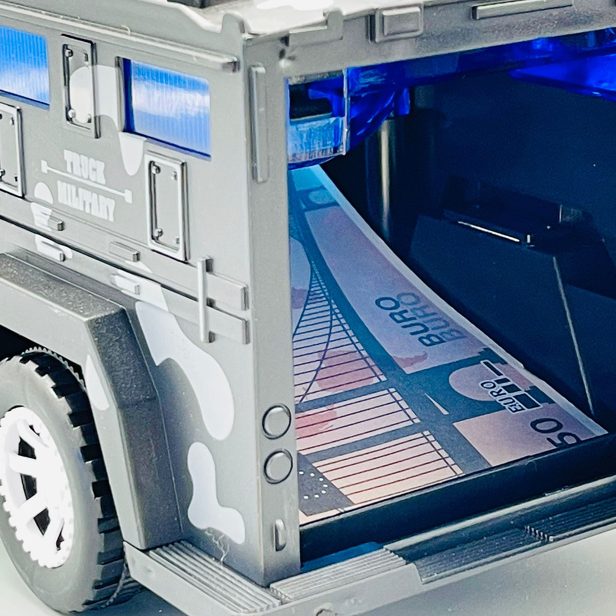 Military Car Safe Box Piggy Bank