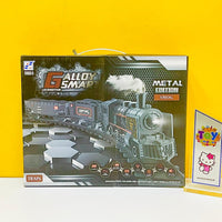 Diecast Metal Steam Train Track Set