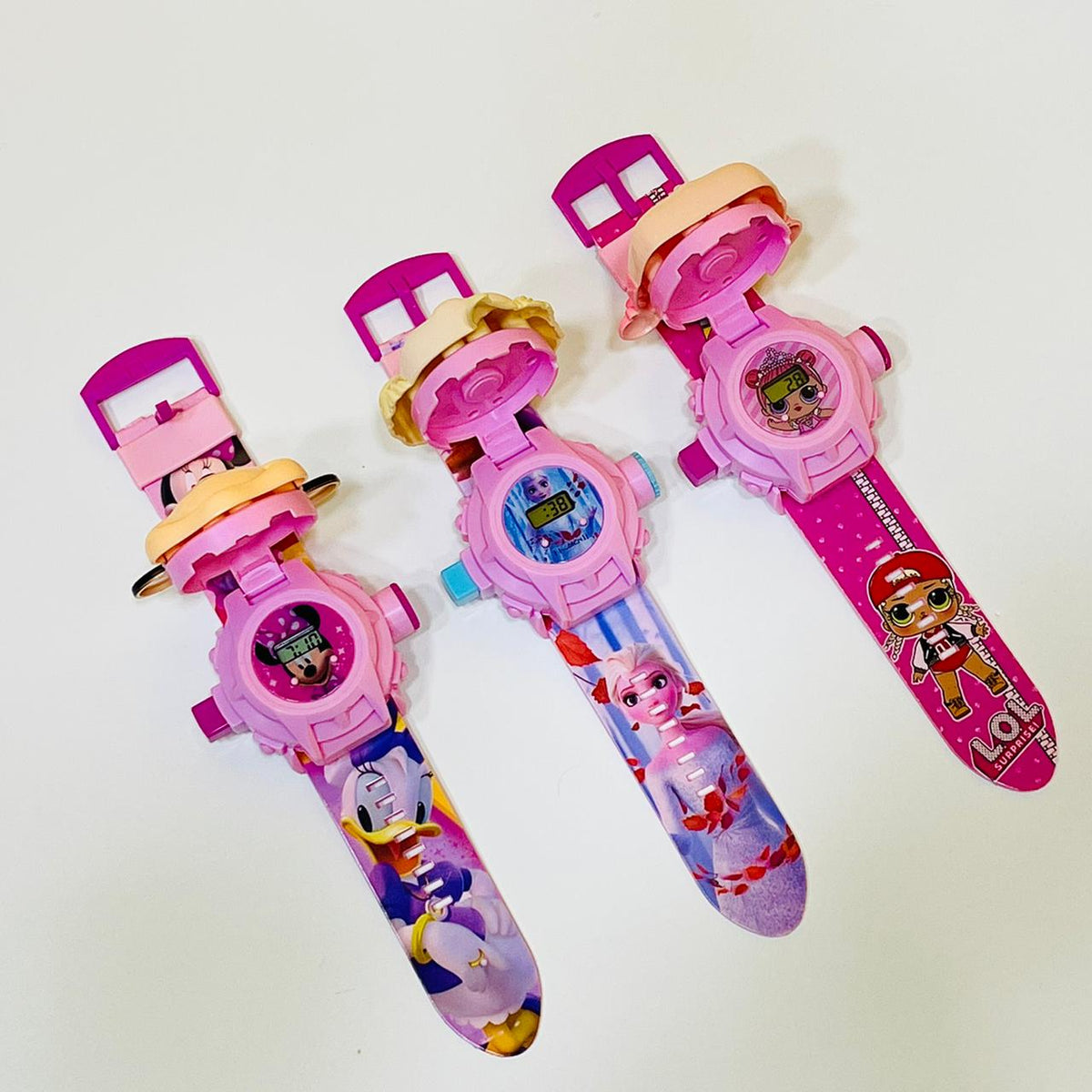 Kids Projection Watch For Girls - Assortment
