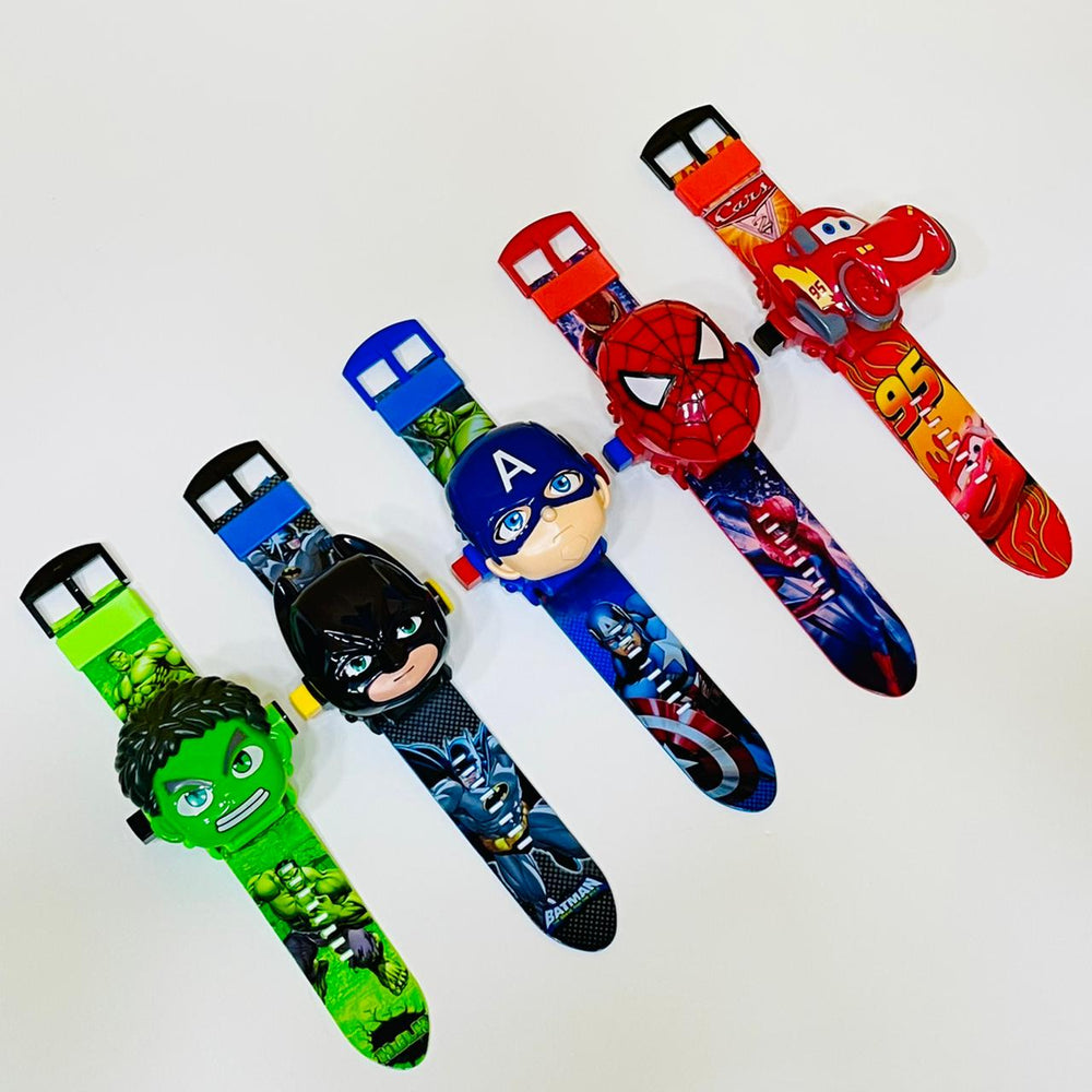 Kids Projection Watch For Boys - Assortment