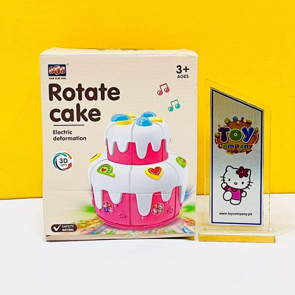 Princess Doll Rotate Cake