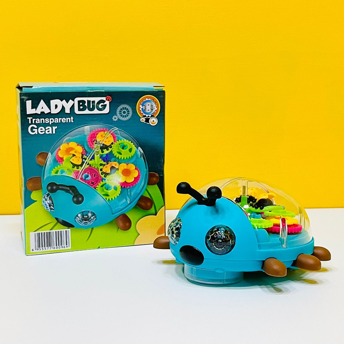 Gear Ladybug Transparent Toy