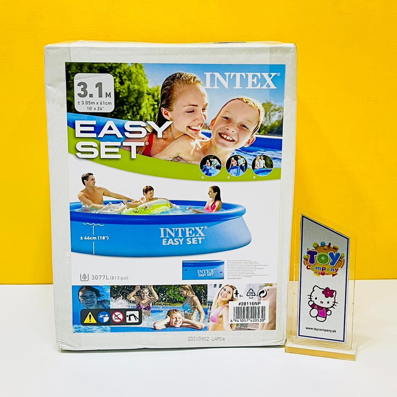 Intex Easy Set Puncture Resistant Pool - 10' x 24"