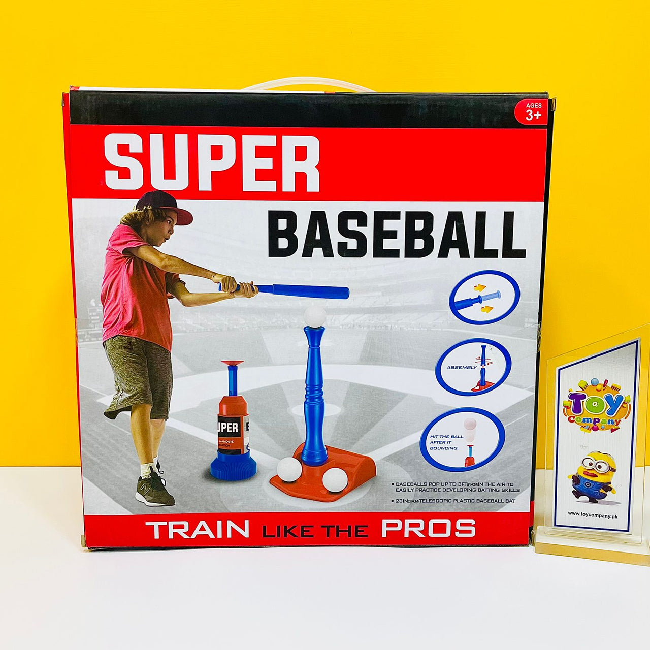 2 in 1 Super Baseball Adjustable Set
