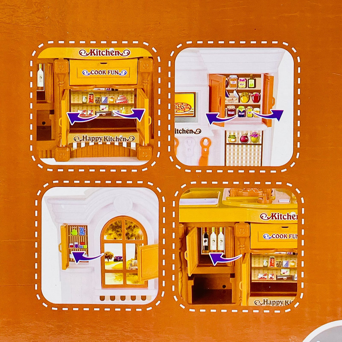 Kitchen Set - Simulated Play House Fun