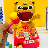 3 in 1 Tiger Shooting Whack a Mole Game
