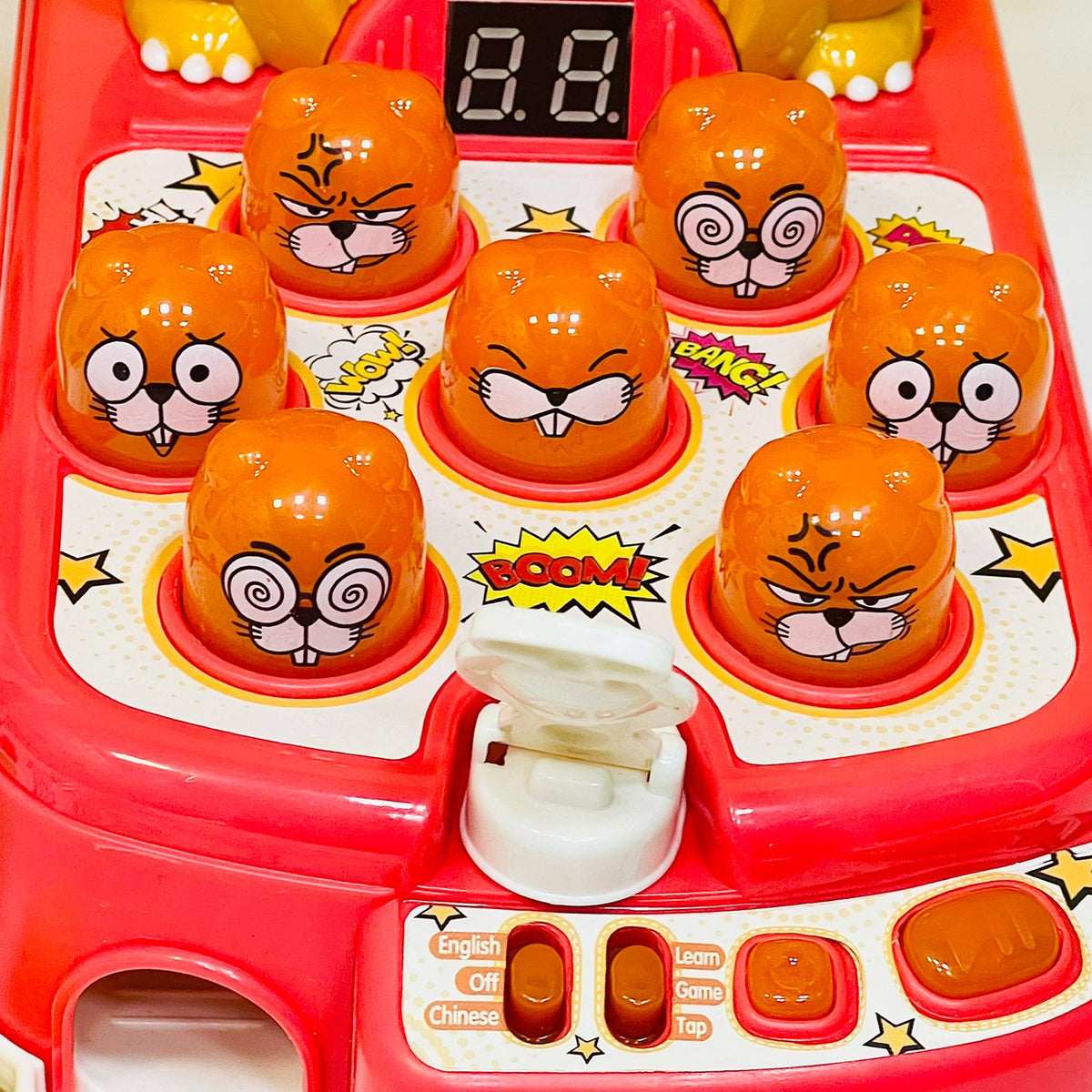 3 in 1 Tiger Shooting Whack a Mole Game