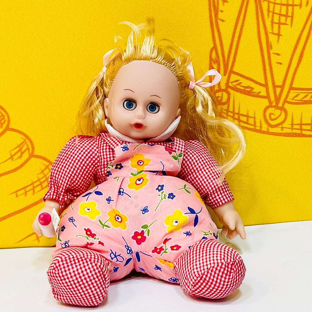Stuff Baby Fat Doll - Open/Close Eyes