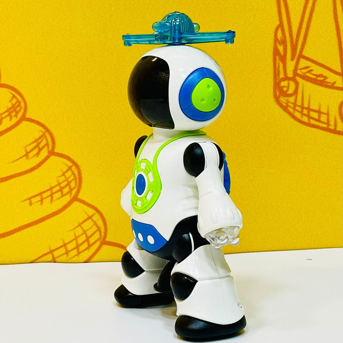360°Body Spinning Dancing Robot with LED Lights