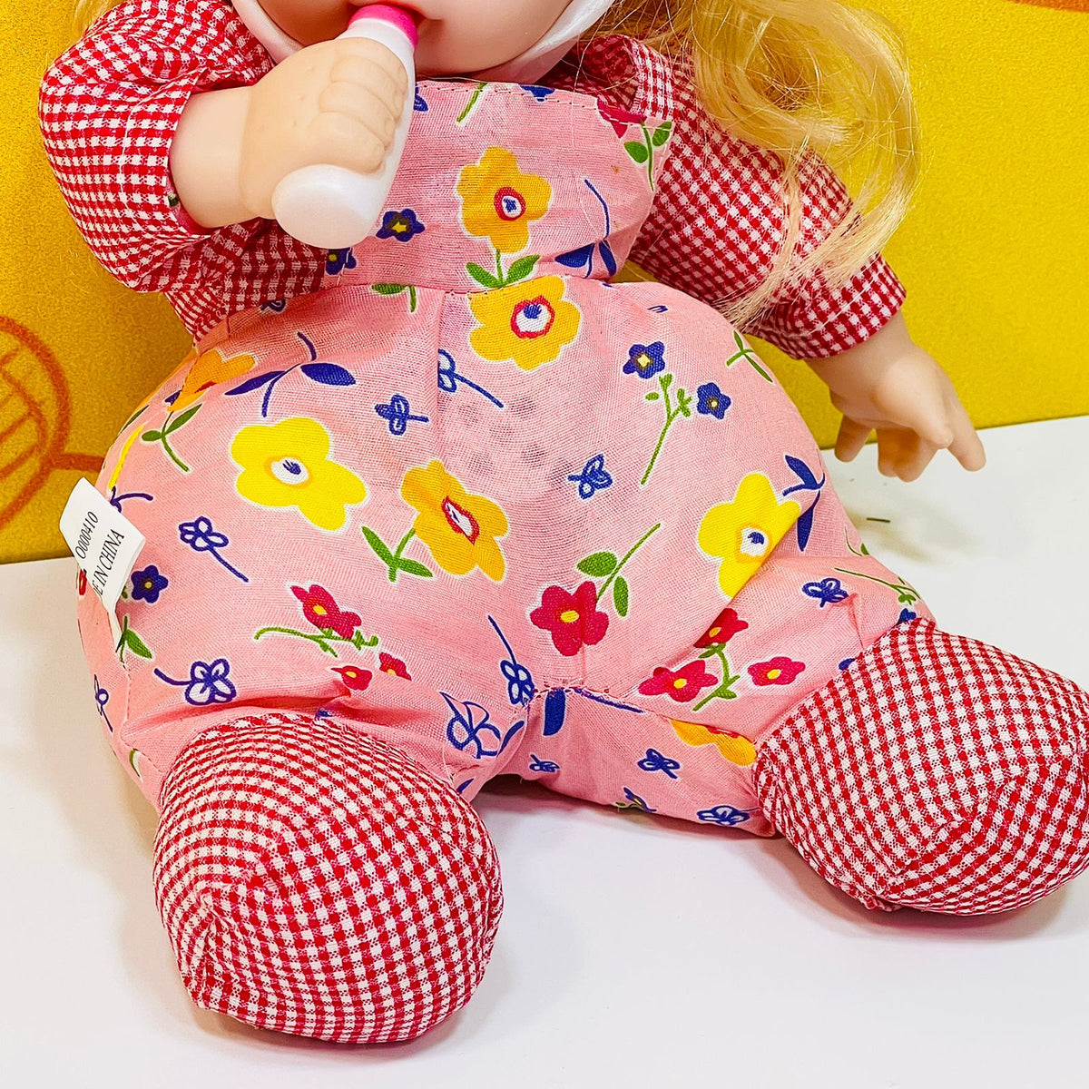 Stuff Baby Fat Doll - Open/Close Eyes