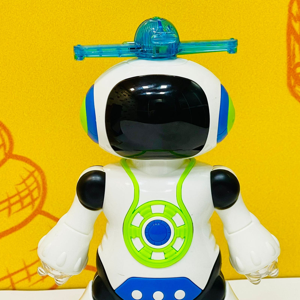 360°Body Spinning Dancing Robot with LED Lights