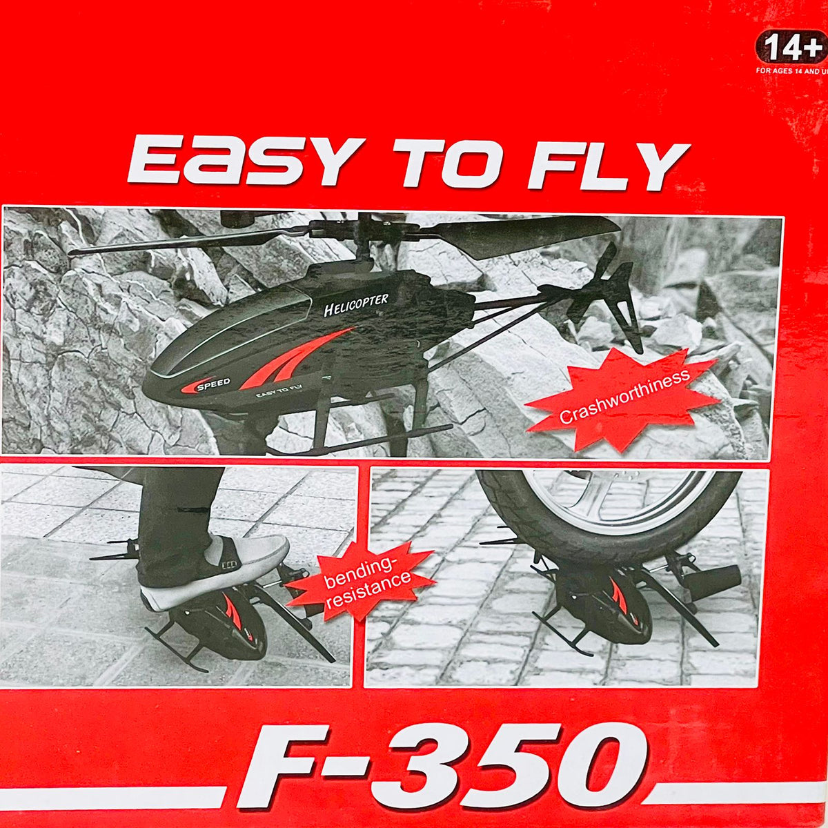 Crashworthiness Radio Control Helicopter
