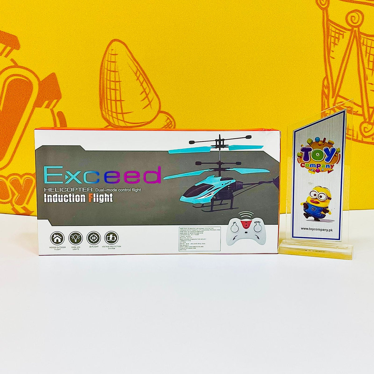 2-in-1 Exceed 3D Sensor Aircraft with Remote