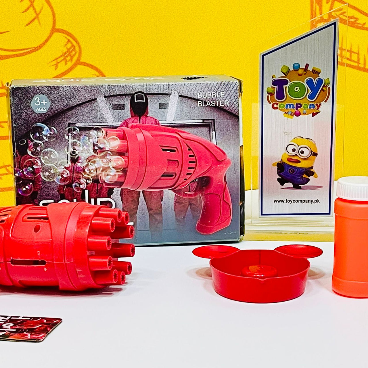 Squid Game Electric Bubble Gun