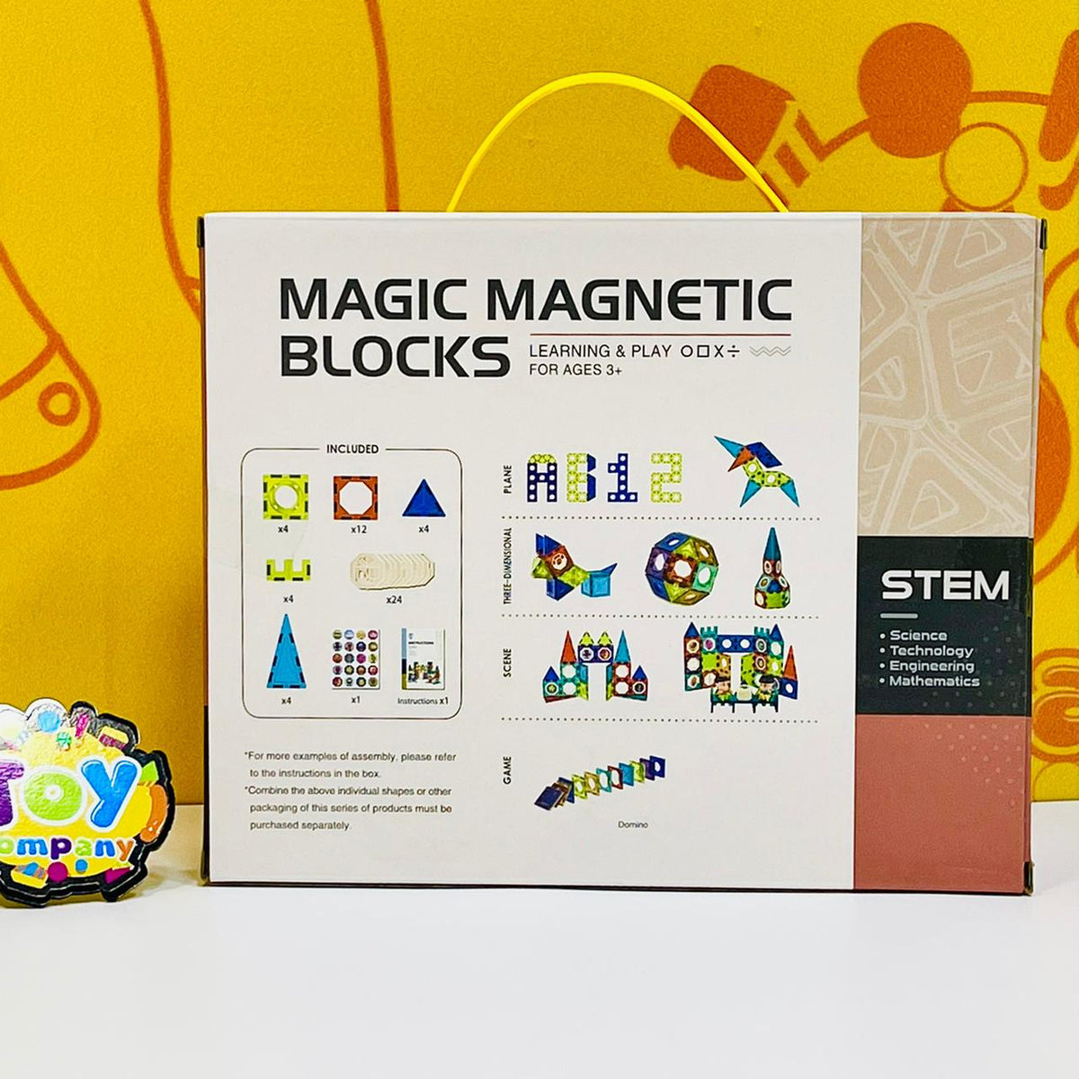 52 Pieces Magic Magnetic Blocks