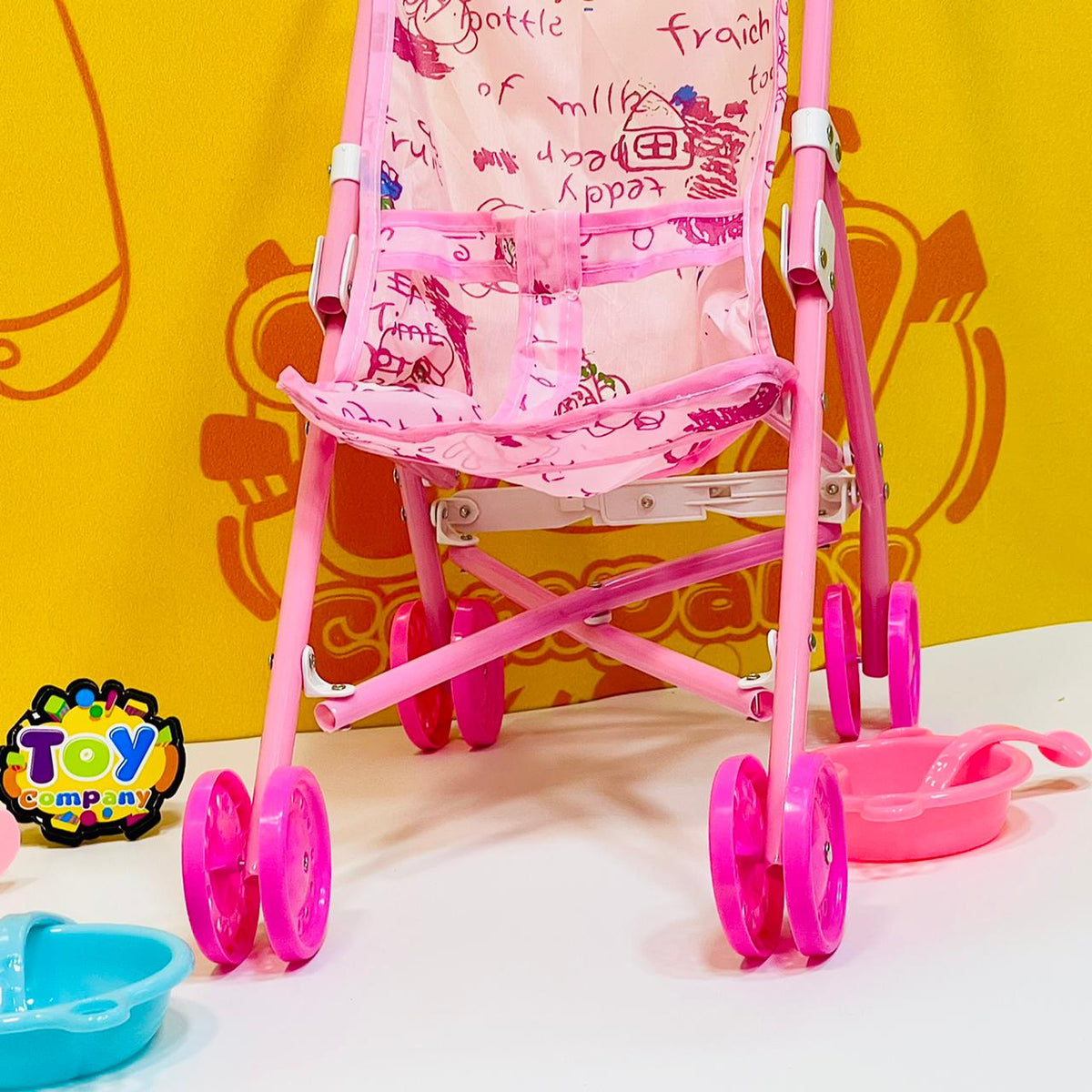 Doll with Stroller