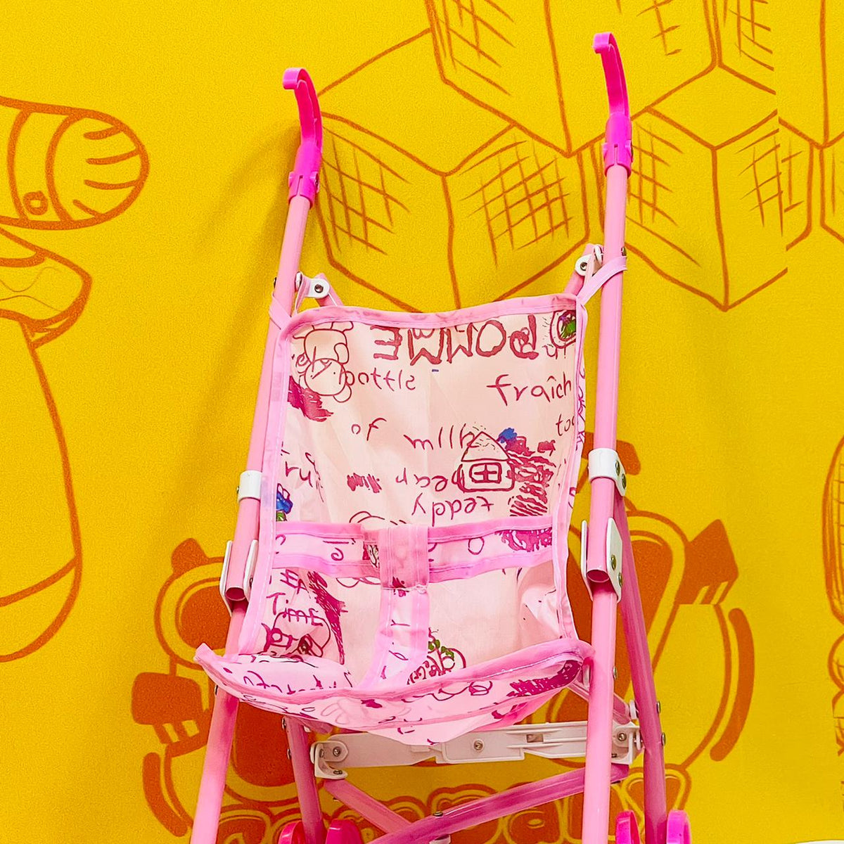 Doll with Stroller