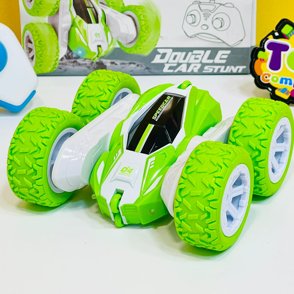 Double Sided 360 Rotation R/C Stunt Car