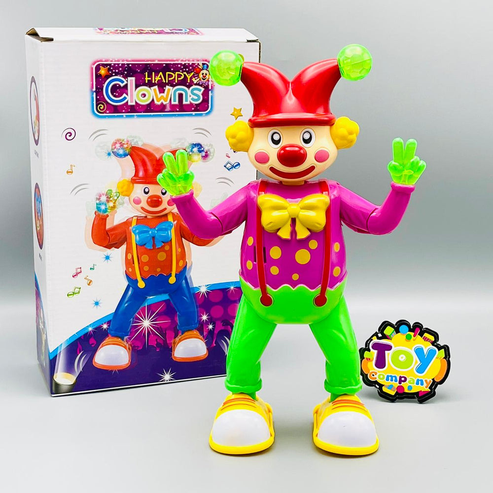 Happy Dancing Clown with Music & Lights