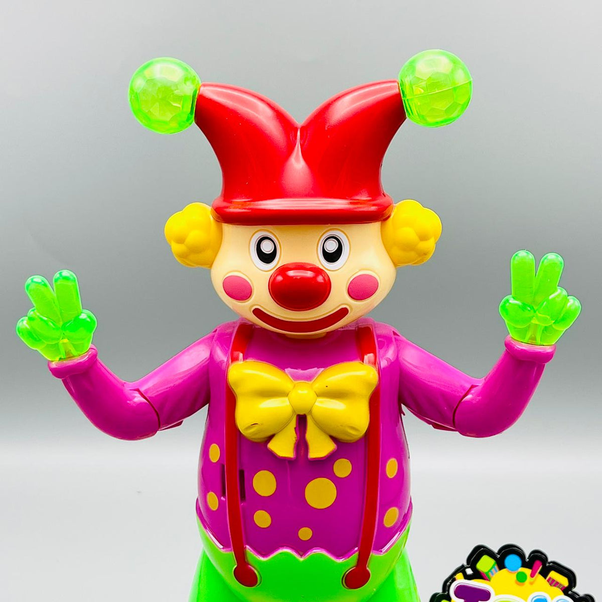 Happy Dancing Clown with Music & Lights