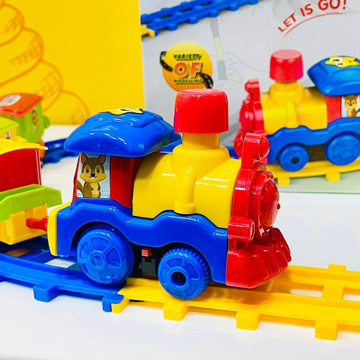 Building Blocks DIY Funky Train Set