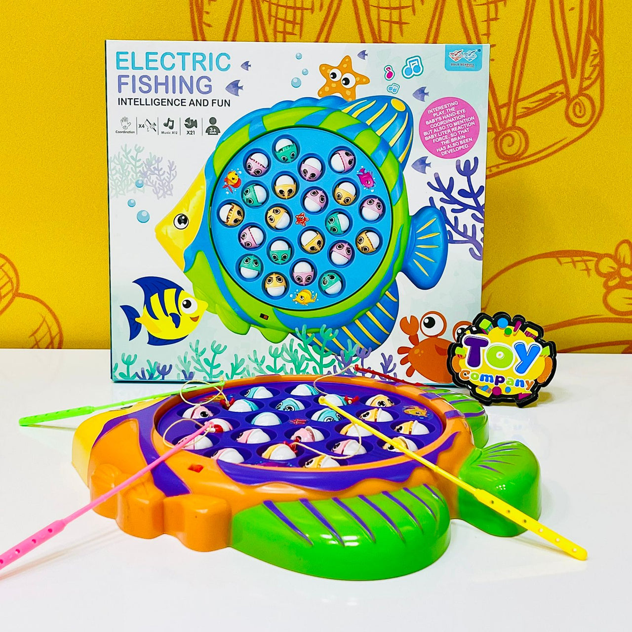 Electric Fish Catching Game for Kids